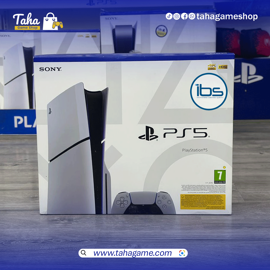 PlayStation 5 Slim Console Disc Edition - 1 Year Warranty (IBS)